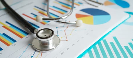 stethoscope and charts